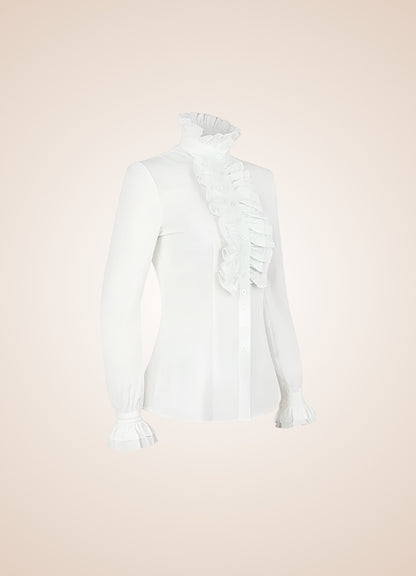 Steampunk High Collar Shirt - Steampunk Australia