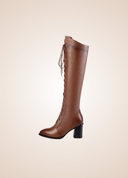 Steampunk High Knee Chunky Boots - Steampunk Australia