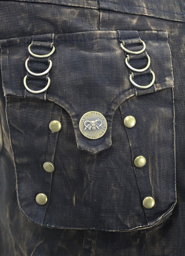 Steampunk High Neck Vest - Steampunk Australia