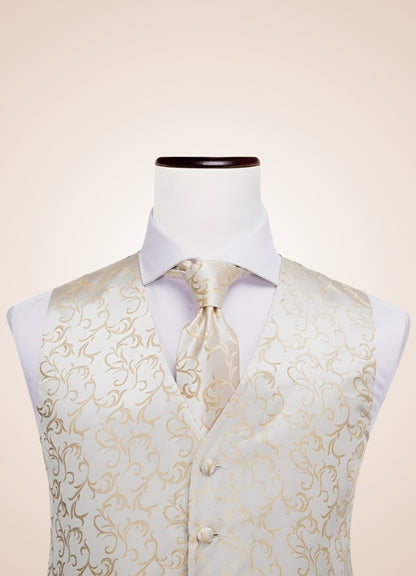 Steampunk Ivory Suit Vest - Steampunk Australia