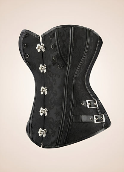 Steampunk Jacquard Corset - Steampunk Australia