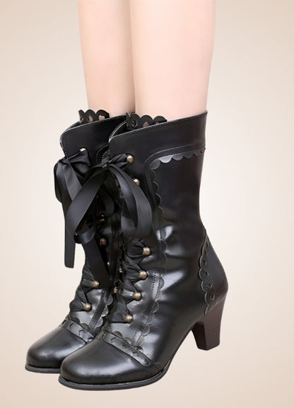 Steampunk Japanese Style Boots - Steampunk Australia