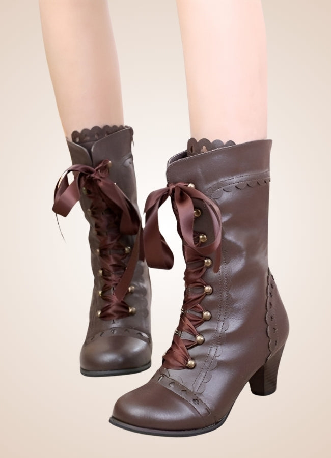 Steampunk Japanese Style Boots - Steampunk Australia