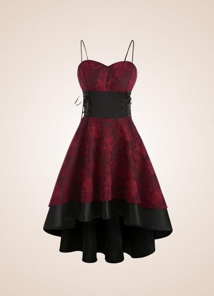 Steampunk Lace Hollow Out Dress - Steampunk Australia