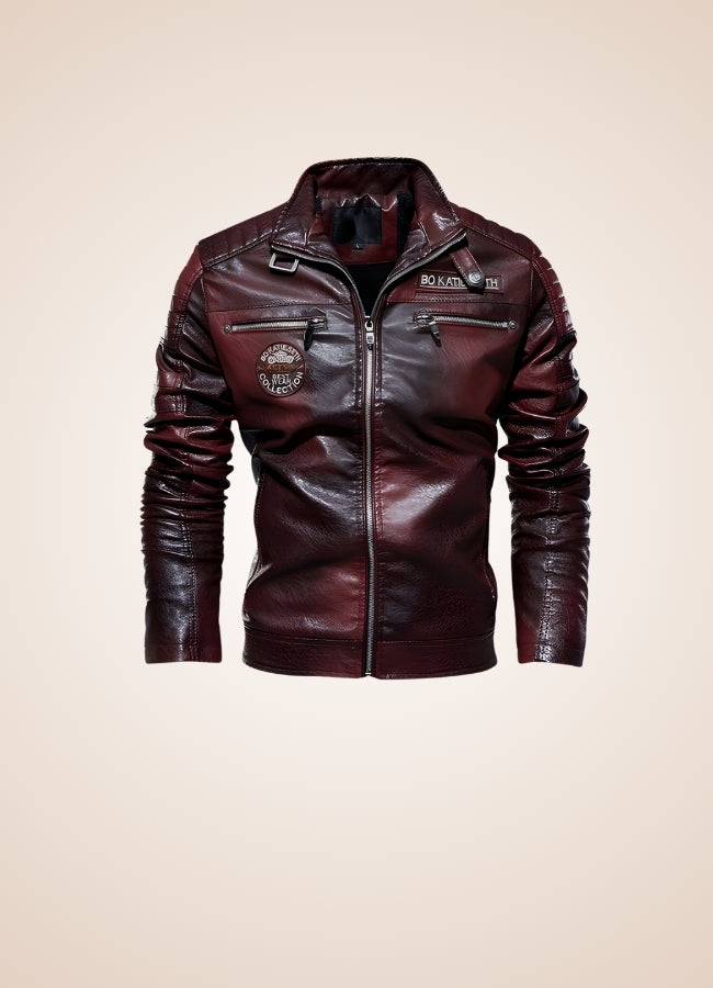 Steampunk Leather Winter Jacket - Steampunk Australia