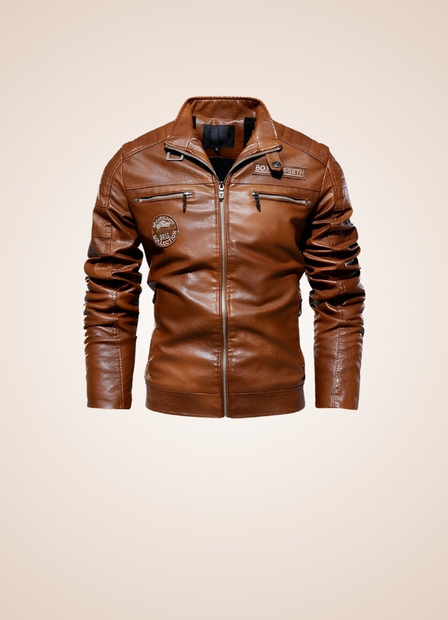Steampunk Leather Winter Jacket - Steampunk Australia