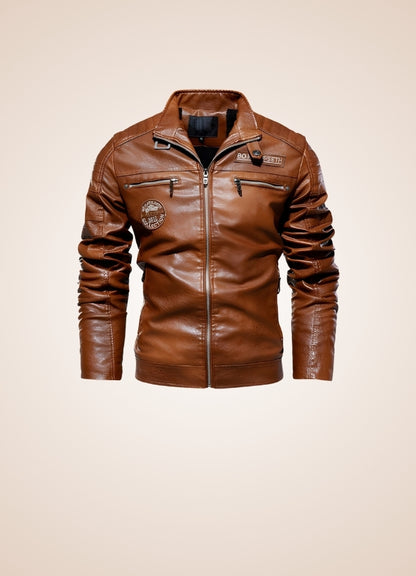 Steampunk Leather Winter Jacket - Steampunk Australia
