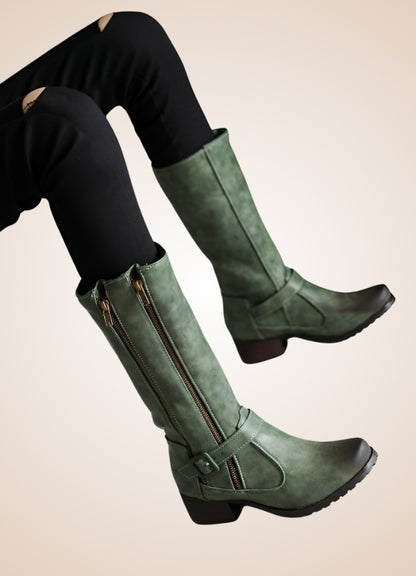 Steampunk Low Block Heel Boots - Steampunk Australia