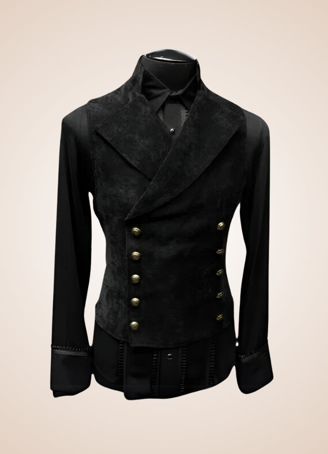 Steampunk Man Blazer Vest - Steampunk Australia