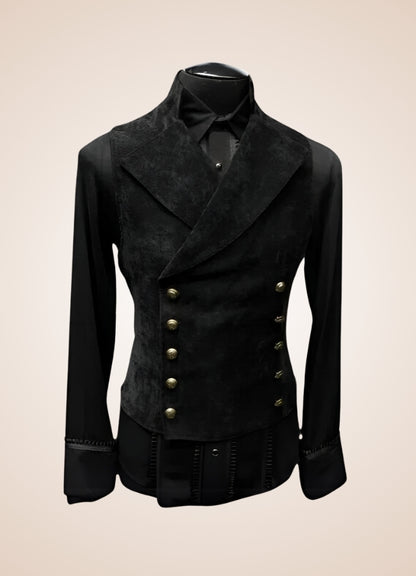 Steampunk Man Blazer Vest - Steampunk Australia