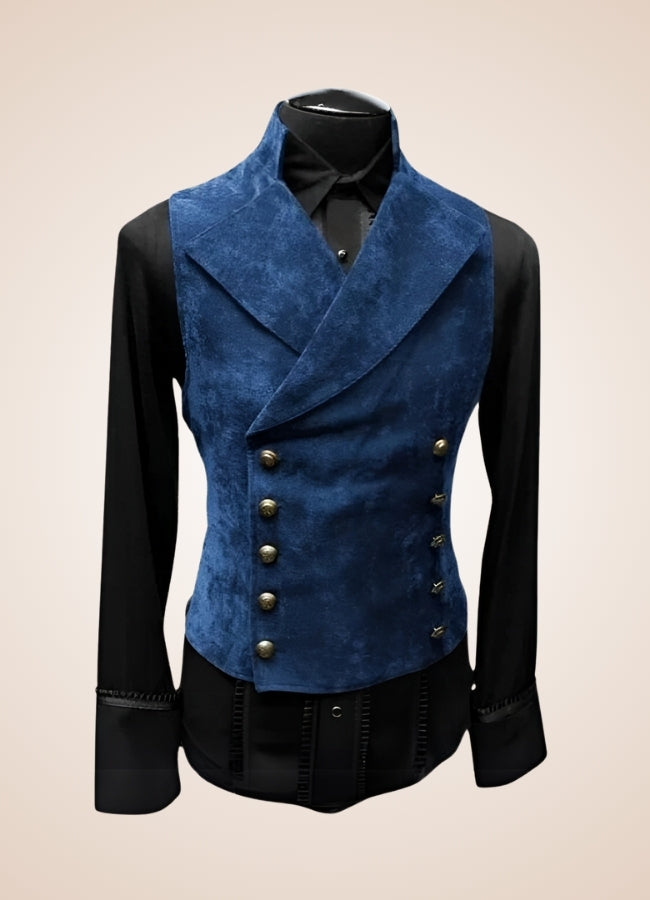 Steampunk Man Blazer Vest - Steampunk Australia
