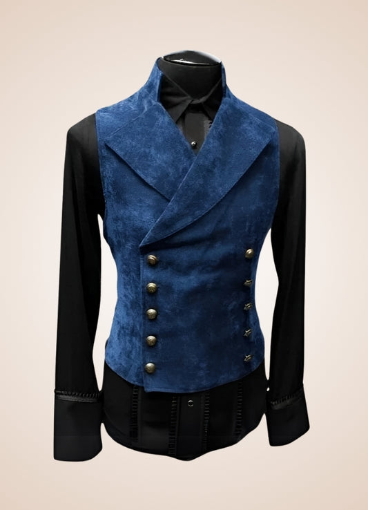 Steampunk Man Blazer Vest - Steampunk Australia