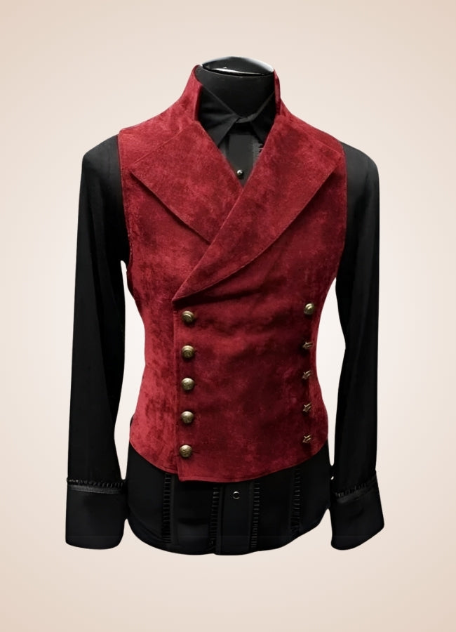 Steampunk Man Blazer Vest - Steampunk Australia