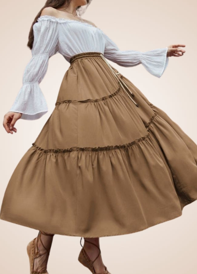 Steampunk Maxi Skirt - Steampunk Australia