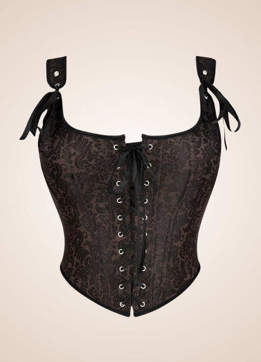 Steampunk Medieval Lace Corset - Steampunk Australia