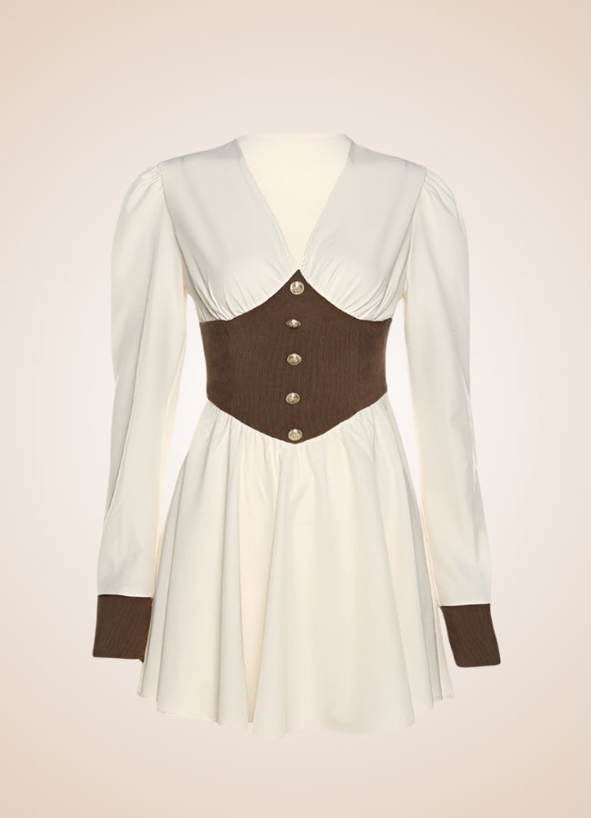 Steampunk Medieval Mini Dress - Steampunk Australia