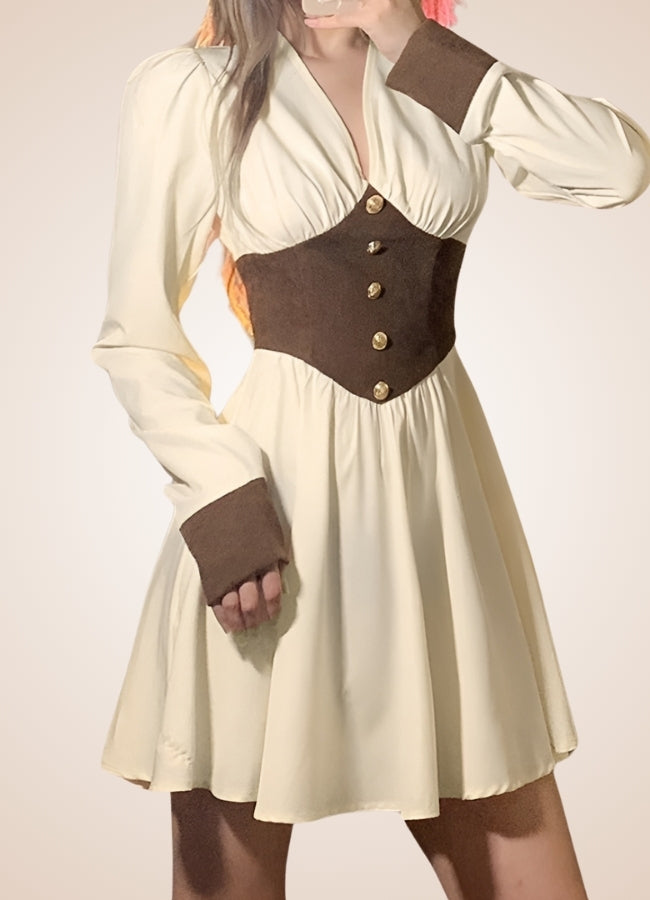 Steampunk Medieval Mini Dress - Steampunk Australia