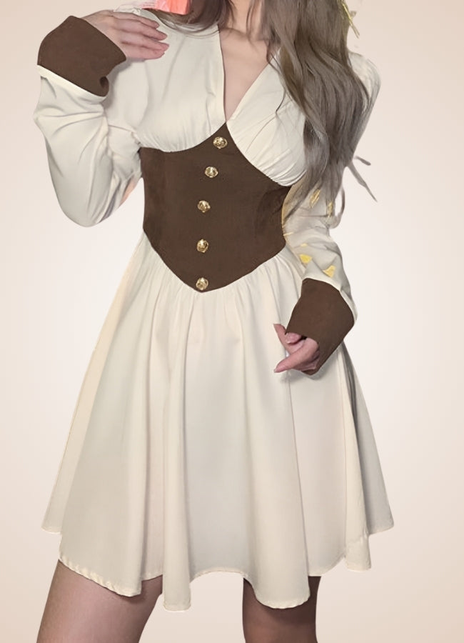 Steampunk Medieval Mini Dress - Steampunk Australia
