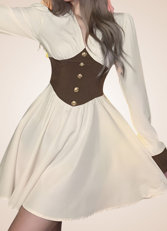 Steampunk Medieval Mini Dress - Steampunk Australia