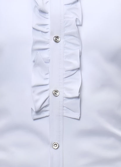 Steampunk Men's Ruffle Shirt - Steampunk Australia