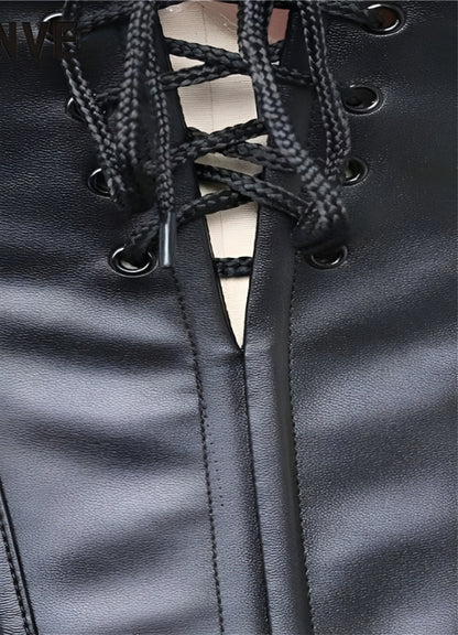 Steampunk Mesh Long Corset - Steampunk Australia