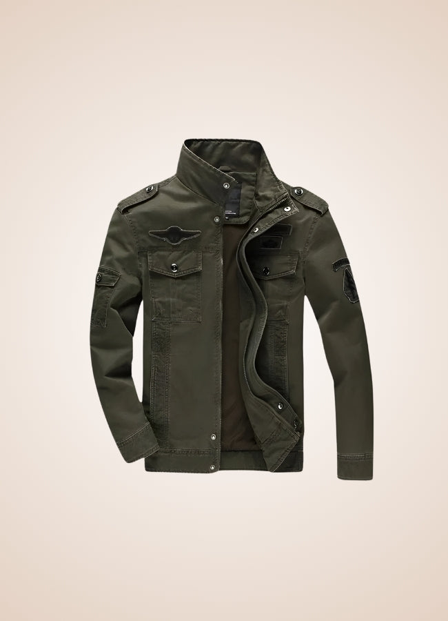 Steampunk Military Bomber Jacket - Steampunk Australia