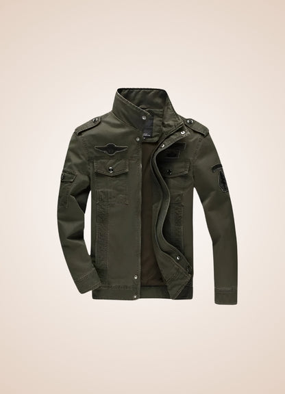 Steampunk Military Bomber Jacket - Steampunk Australia