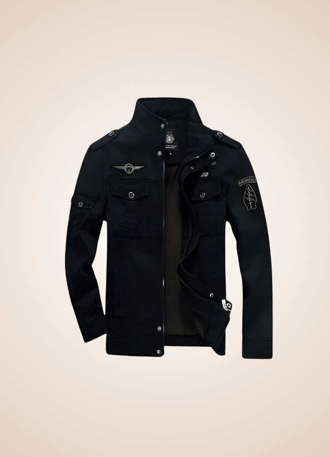 Steampunk Military Bomber Jacket - Steampunk Australia