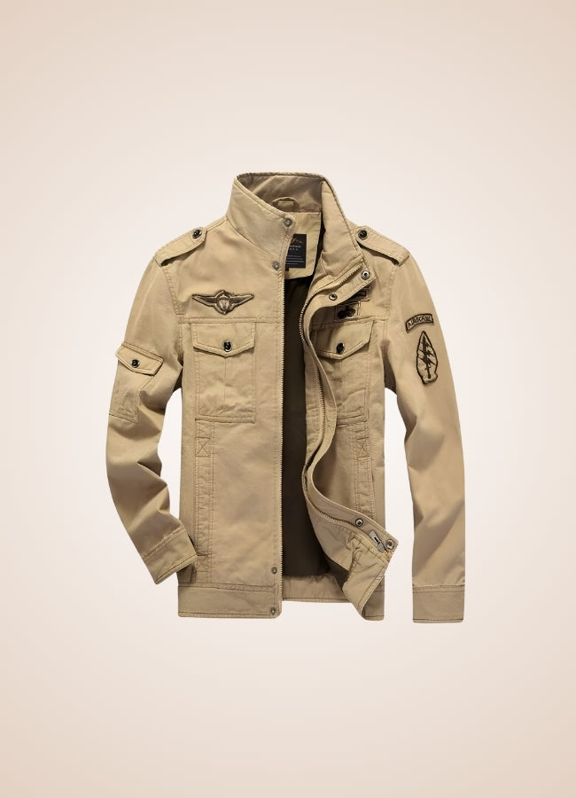 Steampunk Military Bomber Jacket - Steampunk Australia