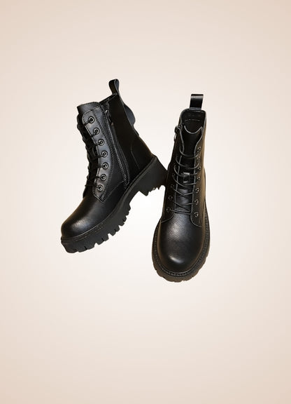 Steampunk Military Style Boots - Steampunk Australia
