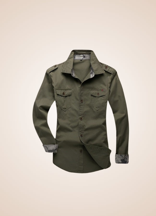 Steampunk Military Style Shirt - Steampunk Australia