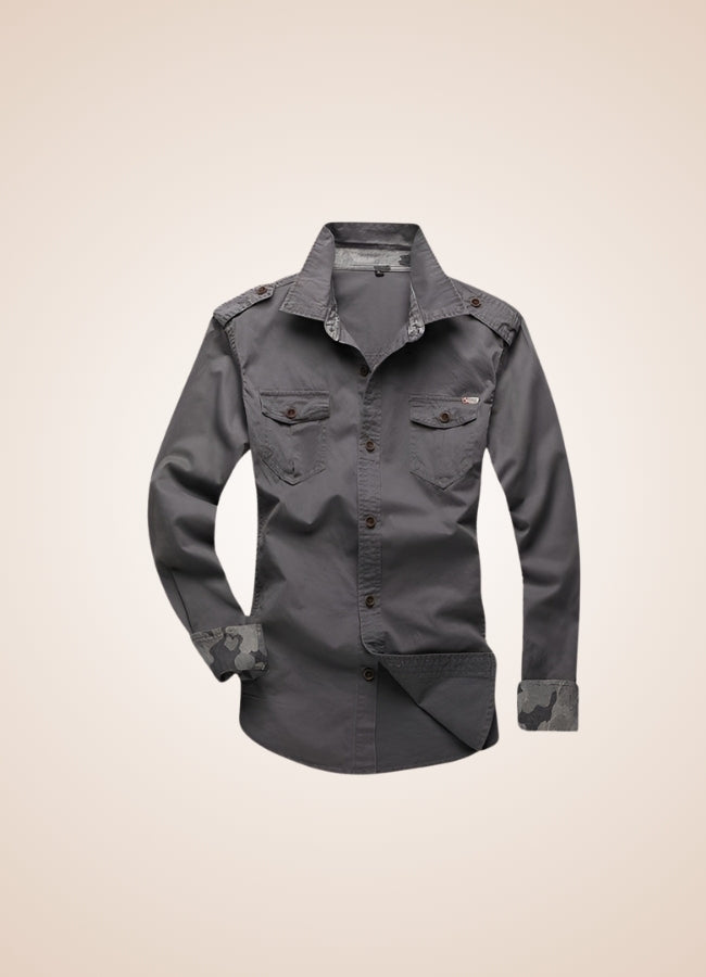 Steampunk Military Style Shirt - Steampunk Australia
