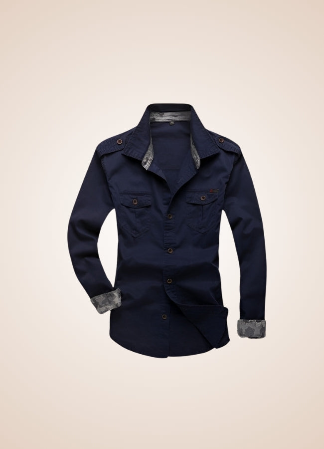 Steampunk Military Style Shirt - Steampunk Australia