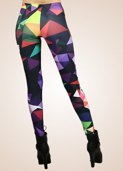 Steampunk Mozaic Pattern Legging - Steampunk Australia
