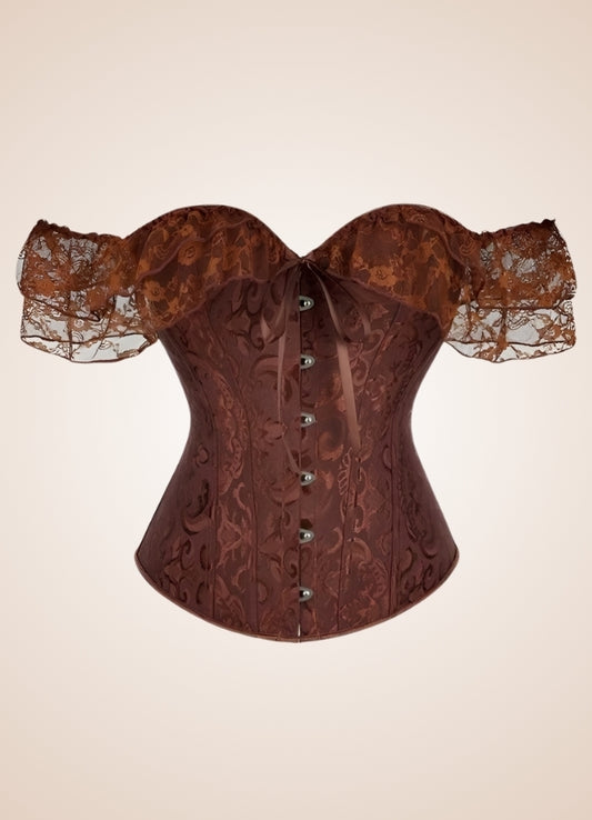 Steampunk Off Shoulder Corset - Steampunk Australia