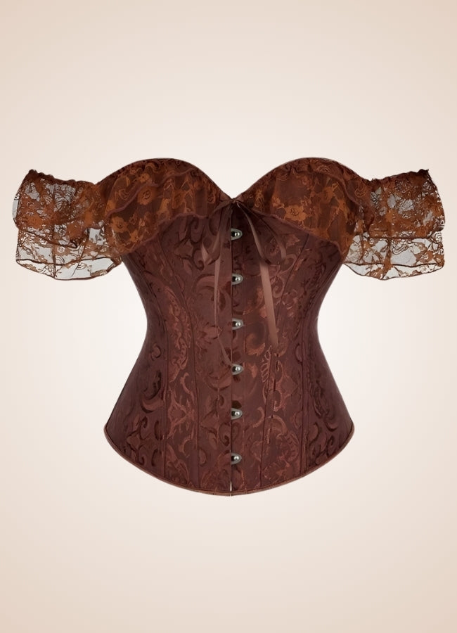 Steampunk Off Shoulder Corset - Steampunk Australia