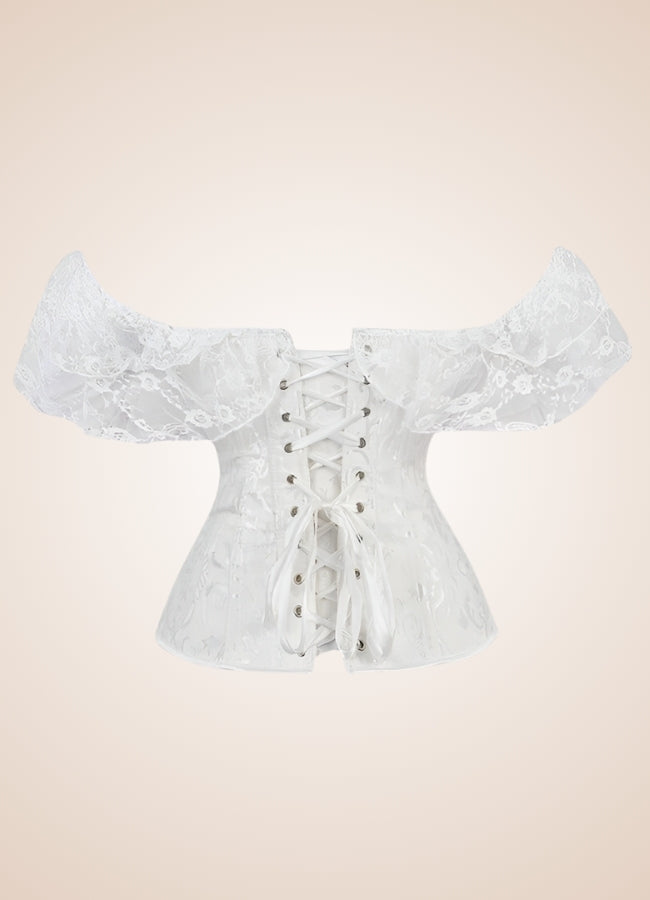 Steampunk Off Shoulder Corset - Steampunk Australia