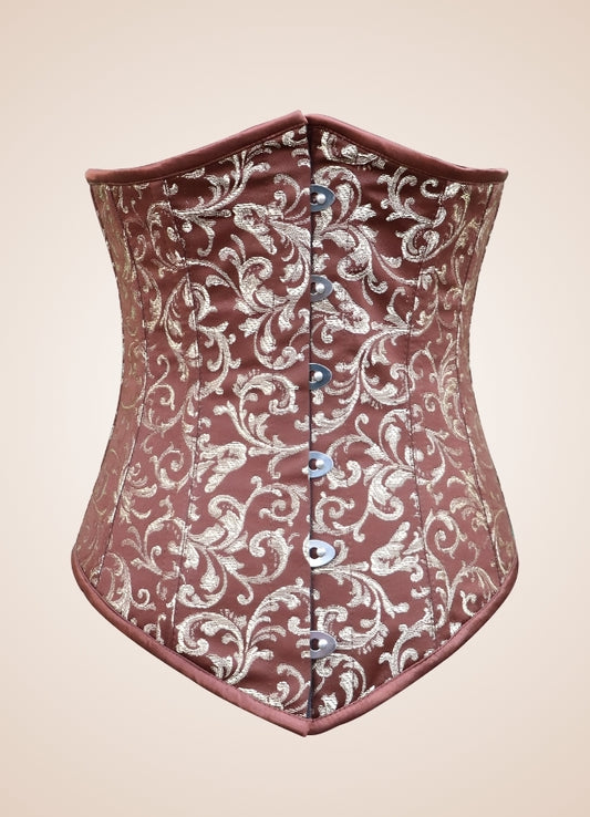 Steampunk Paisley Pattern Bustier - Steampunk Australia