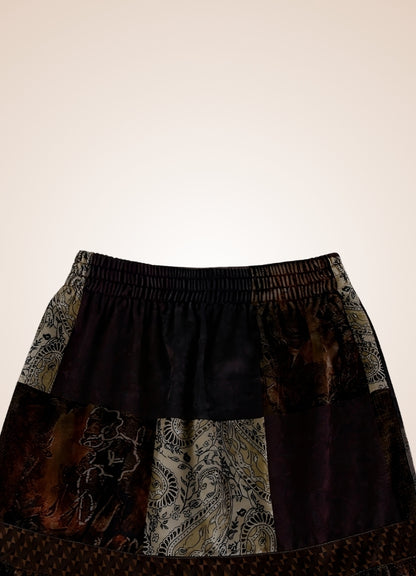 Steampunk Patchwork Skirt - Steampunk Australia