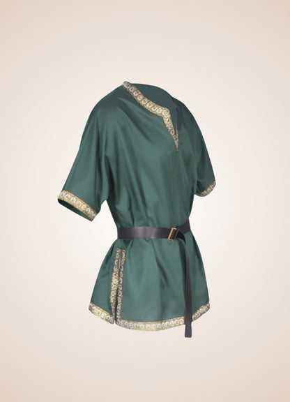 Steampunk Pirate Green Shirt - Steampunk Australia