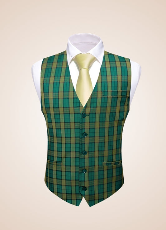 Steampunk Plaid Waistcoat - Steampunk Australia