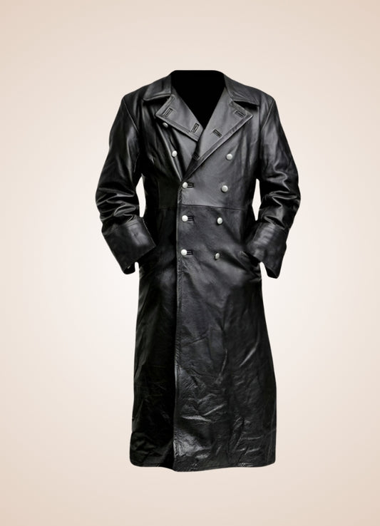 Steampunk Pu Leather Coat - Steampunk Australia