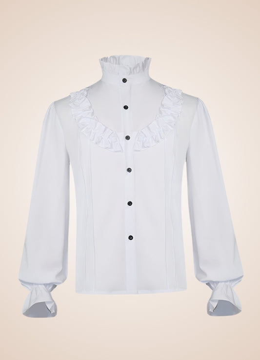 Steampunk Renaissance White Shirt - Steampunk Australia