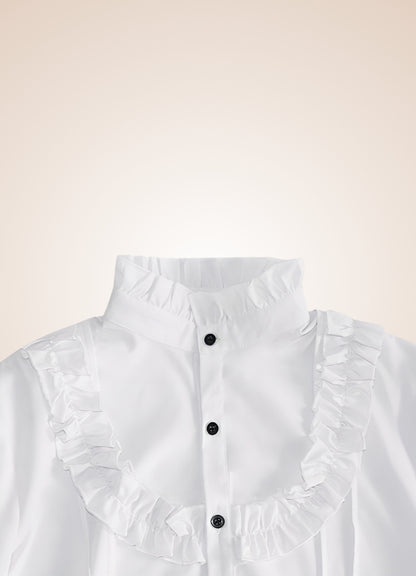 Steampunk Renaissance White Shirt - Steampunk Australia