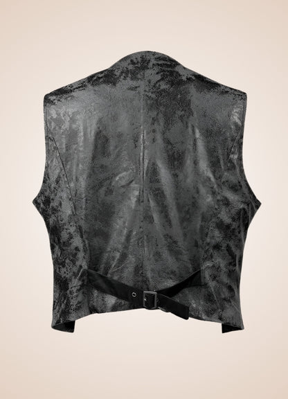 Steampunk Rivet Button Vest - Steampunk Australia