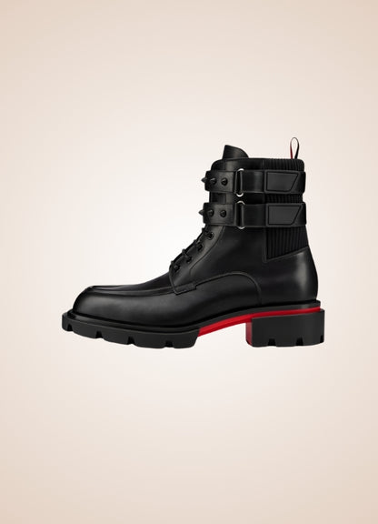 Steampunk Rivets Buckle Strap Boots - Steampunk Australia