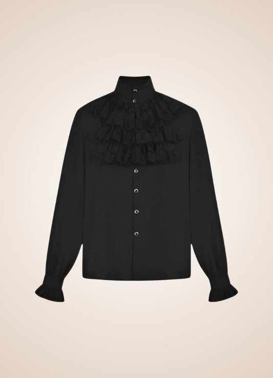 Steampunk Ruffled Shirt - Steampunk Australia