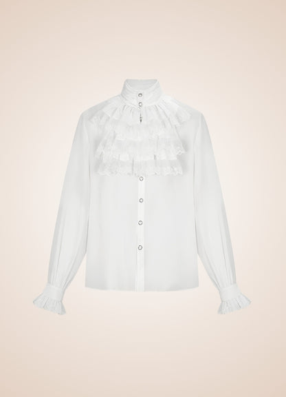 Steampunk Ruffled Shirt - Steampunk Australia