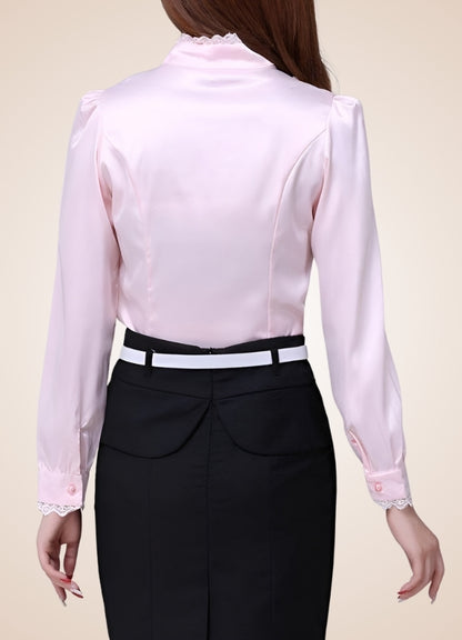 Steampunk Ruffles Chiffon Shirt - Steampunk Australia