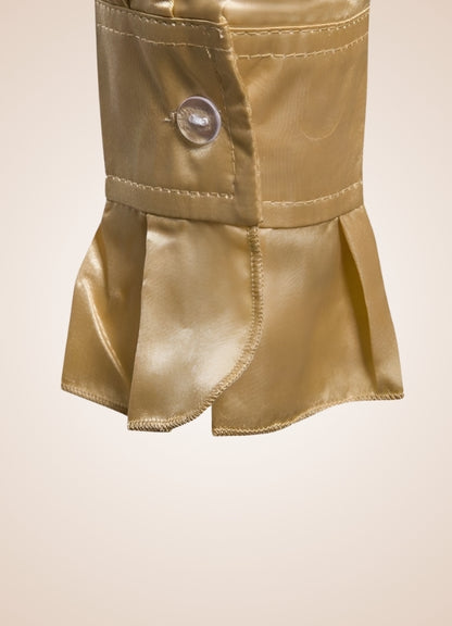 Steampunk Satin Gold Shirt - Steampunk Australia